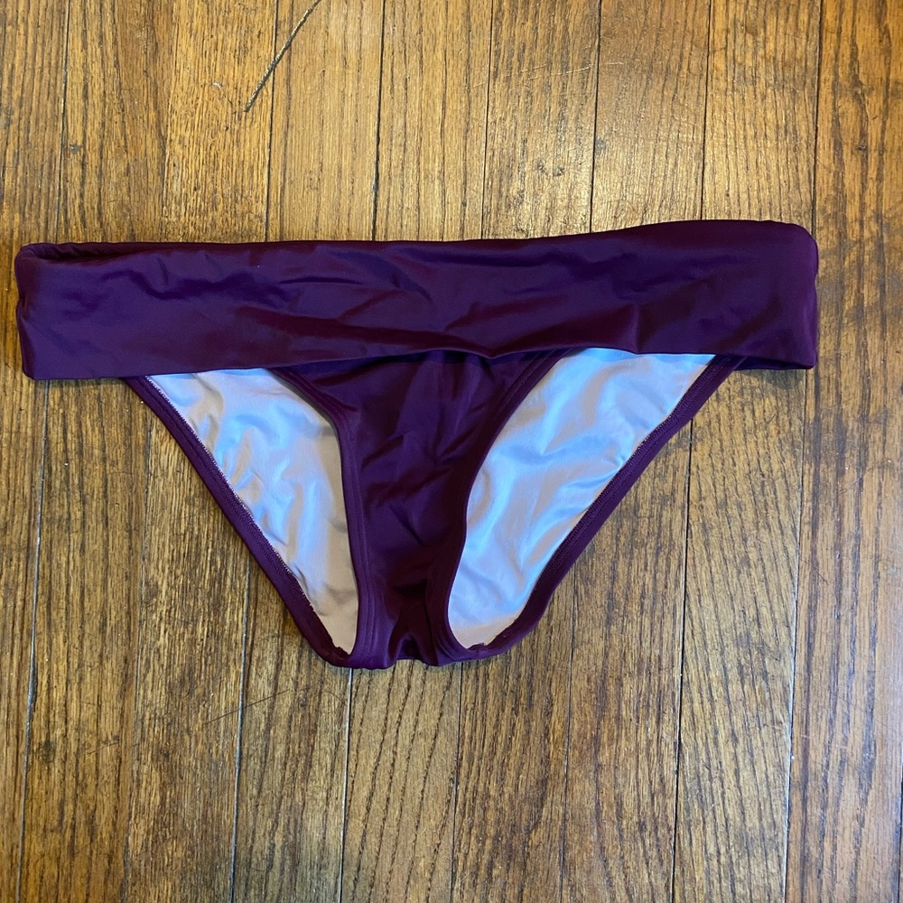 Victoria’s Secret medium plum bikini bottom